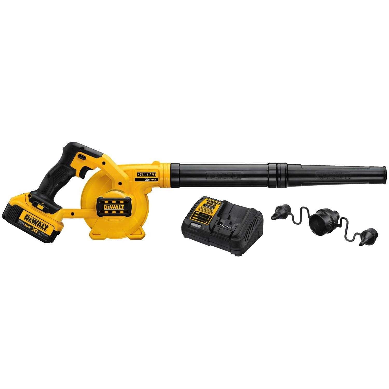 DEWALT 20V MAX Compact Jobsite Blower Kit DCE100M1