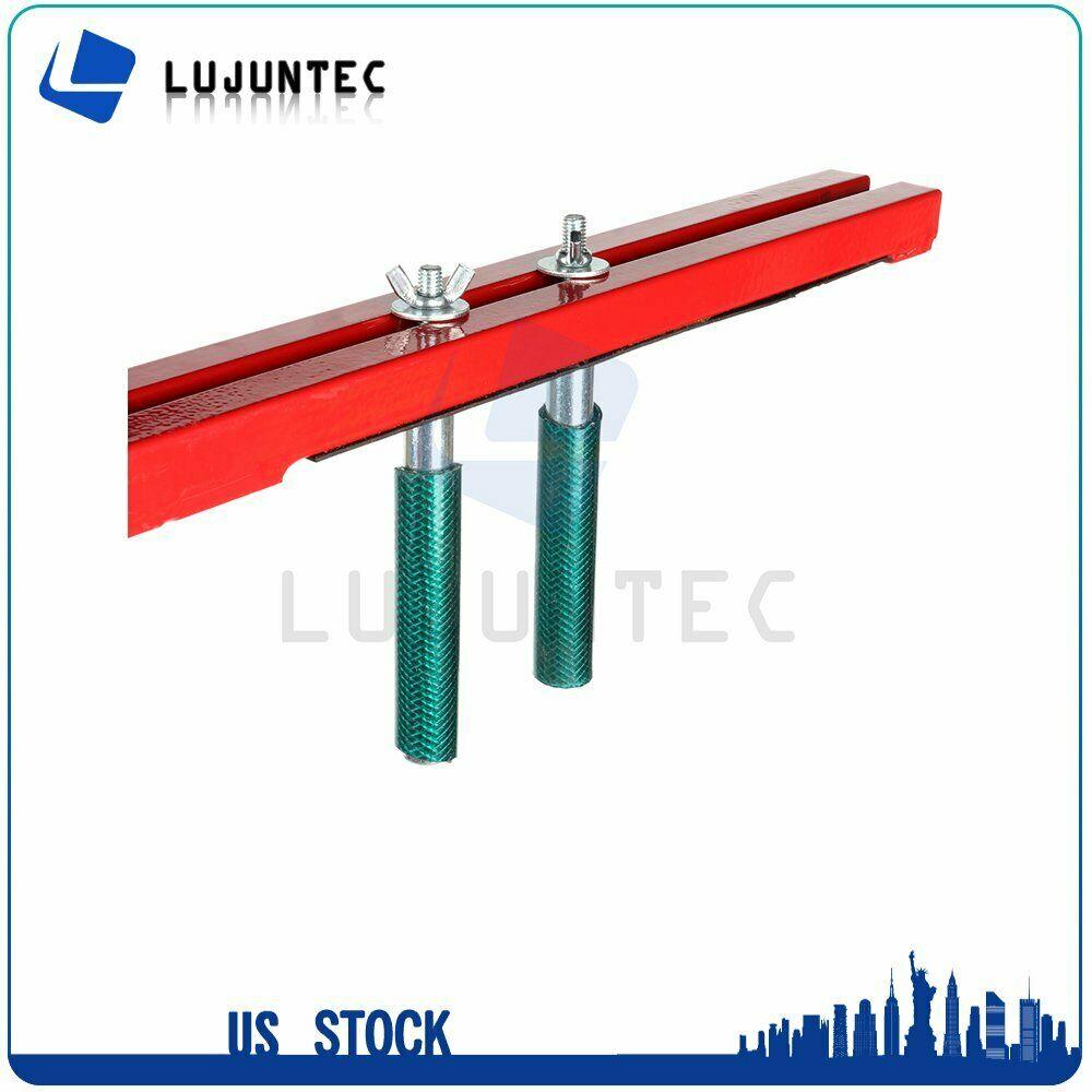 New Hydraulic Press Car Door Jack Lift Stand and Bumper Handler Stand Red
