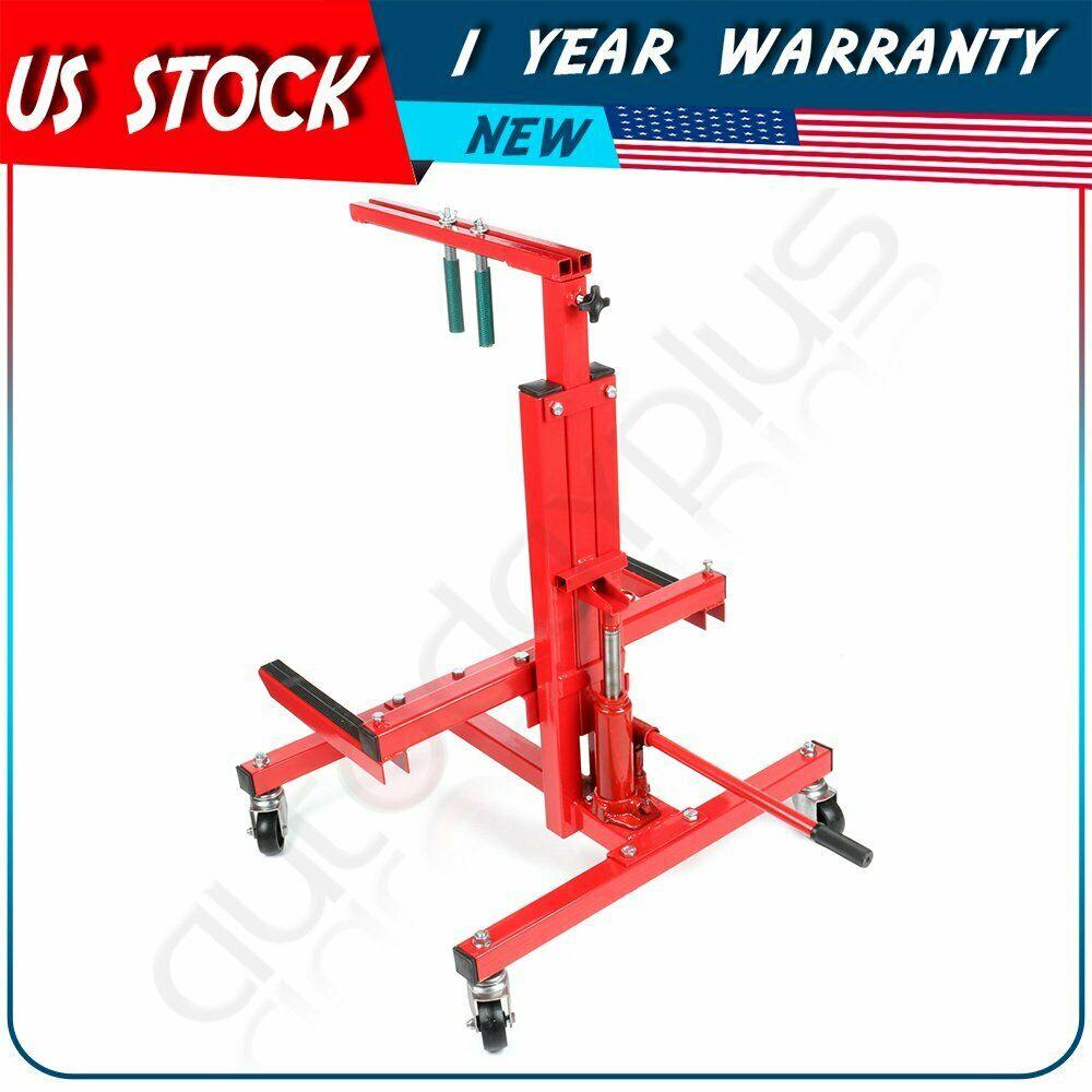 NEW  Autobody Mobile Rolling Door Bumper & Hydraulic Press Jack Stand Dolly