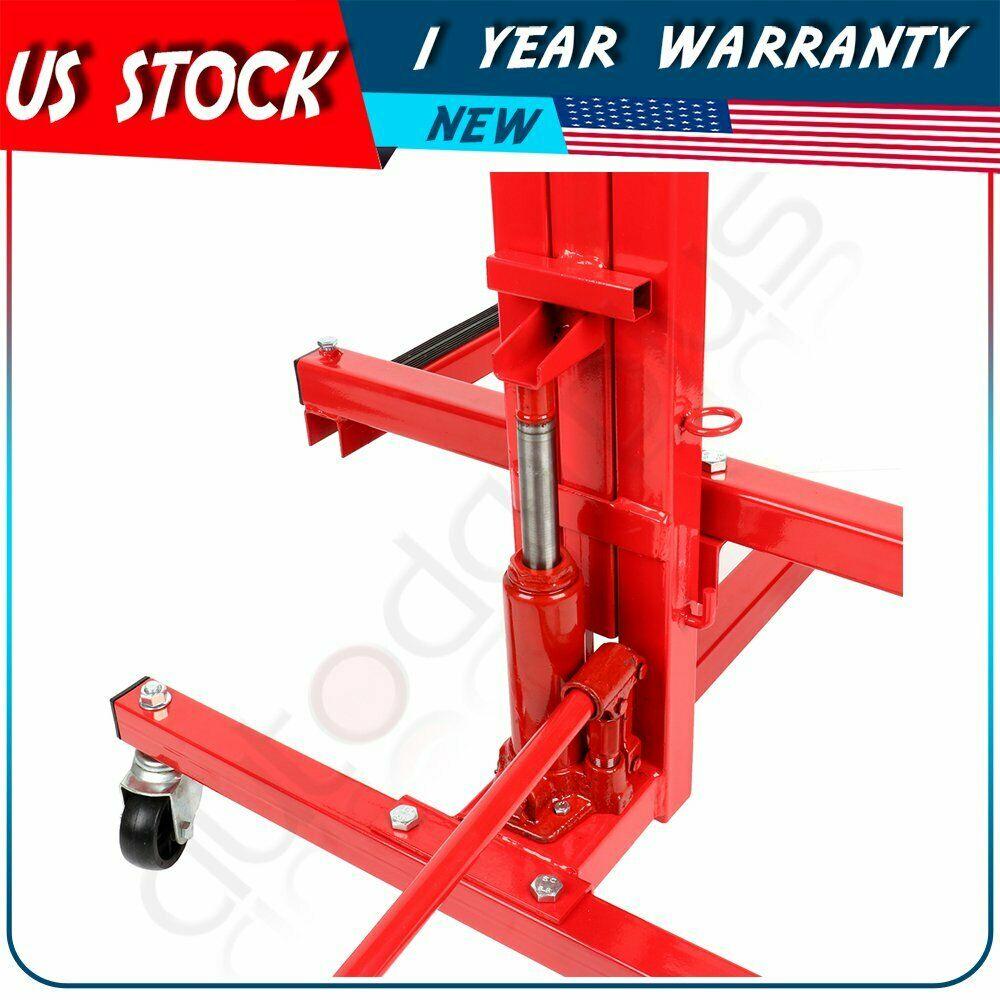NEW  Autobody Mobile Rolling Door Bumper & Hydraulic Press Jack Stand Dolly