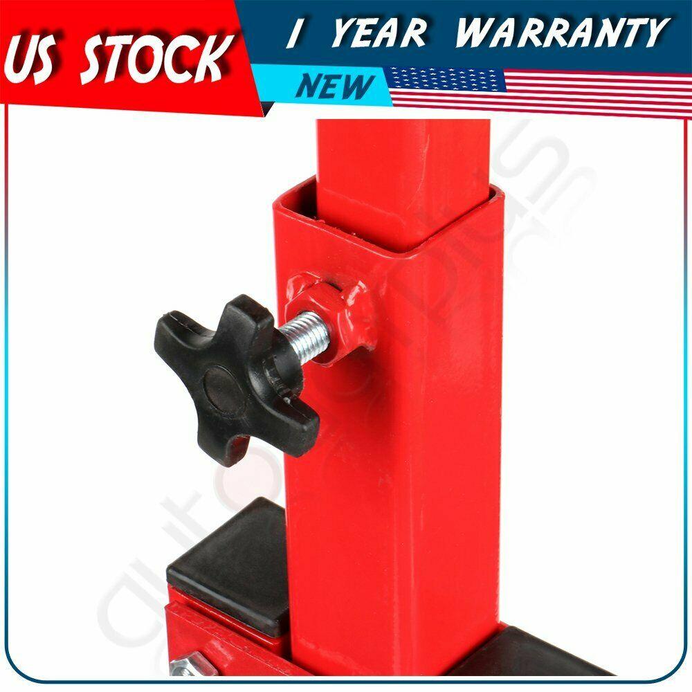 NEW  Autobody Mobile Rolling Door Bumper & Hydraulic Press Jack Stand Dolly