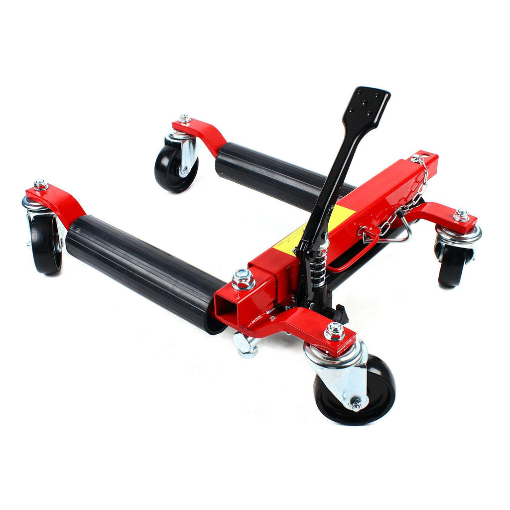 4400lb 2 Ton Hydraulic Positioning Car Wheel Dolly Jack Lift for Moving Vehicle