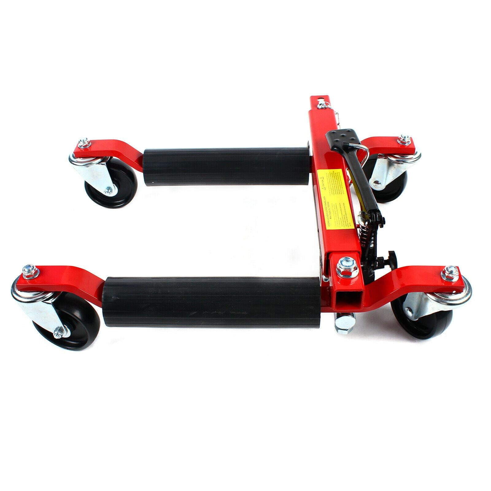 4400lb 2 Ton Hydraulic Positioning Car Wheel Dolly Jack Lift for Moving Vehicle